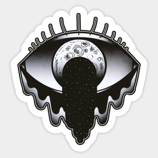 The Moon Sticker